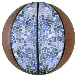 Mosaico azul-gelo elegante, moderno