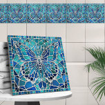 Mosaico borboleta - Blues oceânico<br><div class="desc">Mosaico borboleta - Blues oceânico</div>