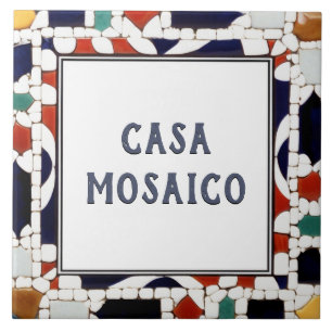 Mosaico Colorido, Nome Personalizado do Edifício P
