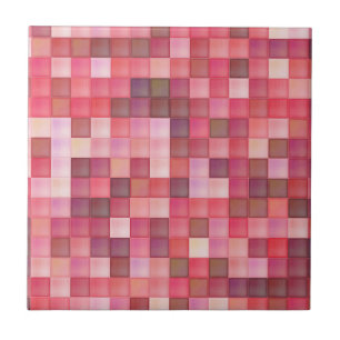 Mosaico cor-de-rosa