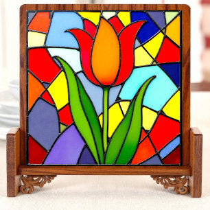 Mosaico da Tulipa Radiante