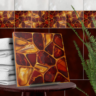 Mosaico das pedras de Agate e Carnelian