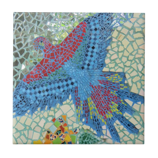 Mosaico de aves (Frente)