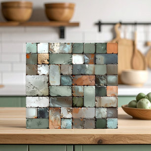 Mosaico de Azulejo Rústico ID1187c