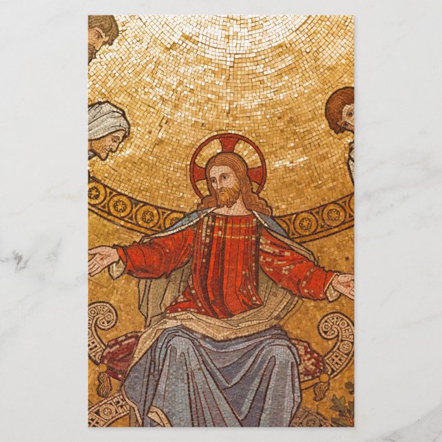 mosaico do cristo jesus (Frente)