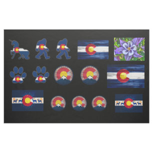 Mosaico do Tecido do Colorado