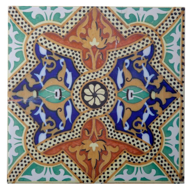 Mosaico Espanhol Antigo (Frente)