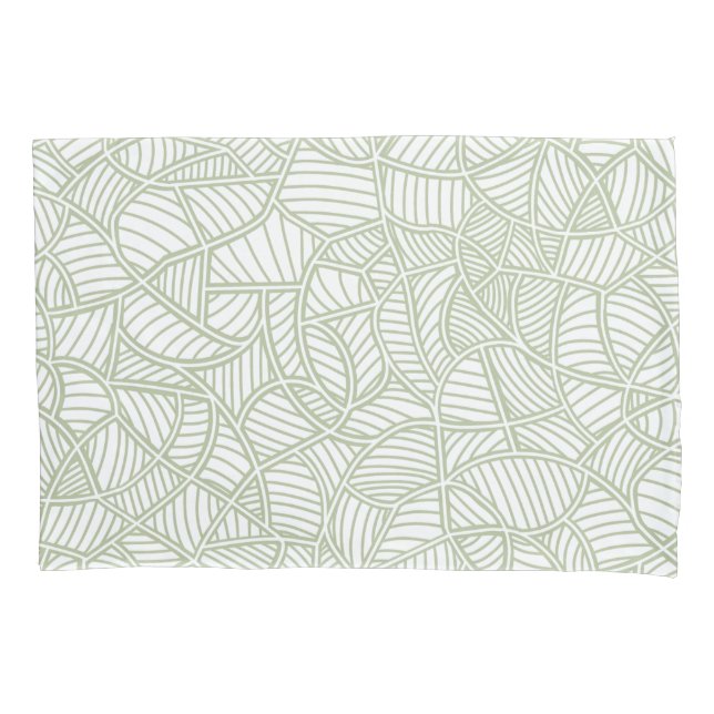 Mosaico Folha Aleatória Verde Pálido (Frente-Esquerda)
