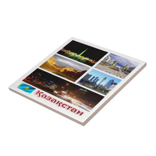 Mosaico KAZAKHSTAN, Ásia,