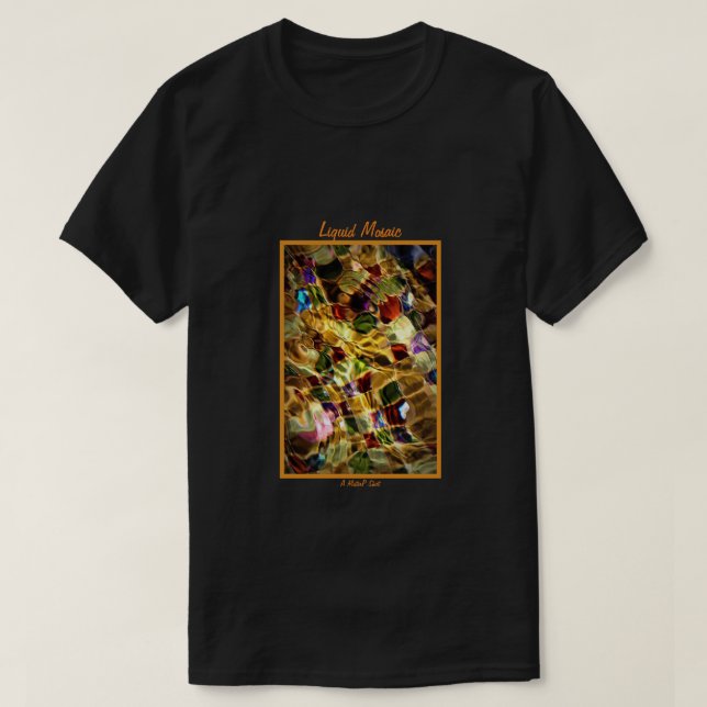 Mosaico Líquido - Uma Camisa MisterP (Frente do Design)