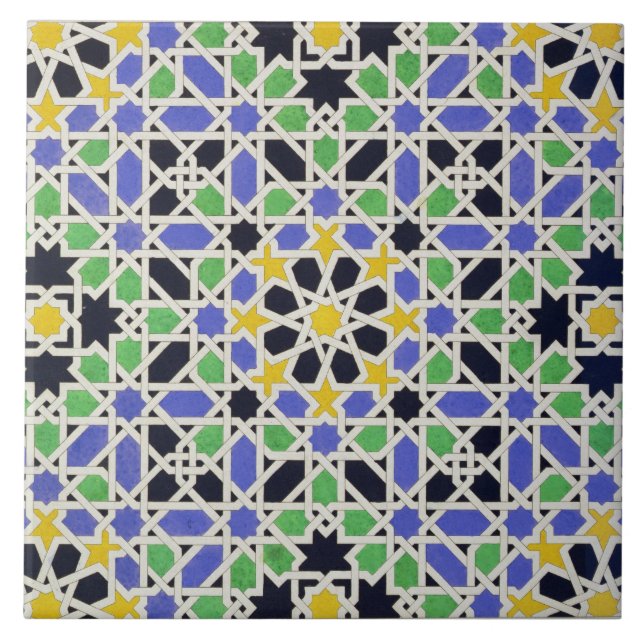 Mosaico nos dado da porta no salão dos dois (Frente)