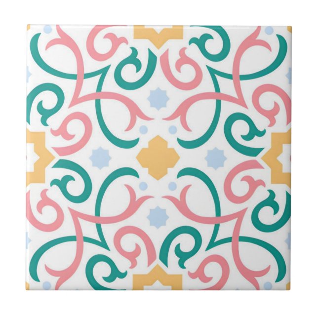 Mosaico/pastel/primavera (Frente)