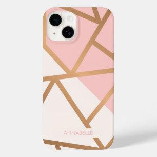Mosaico Rosa Dourado