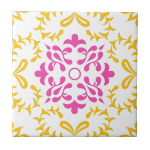 Mosaico Rosa Português Mediterrâneo