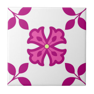 Mosaico Rosa Português Mediterrâneo