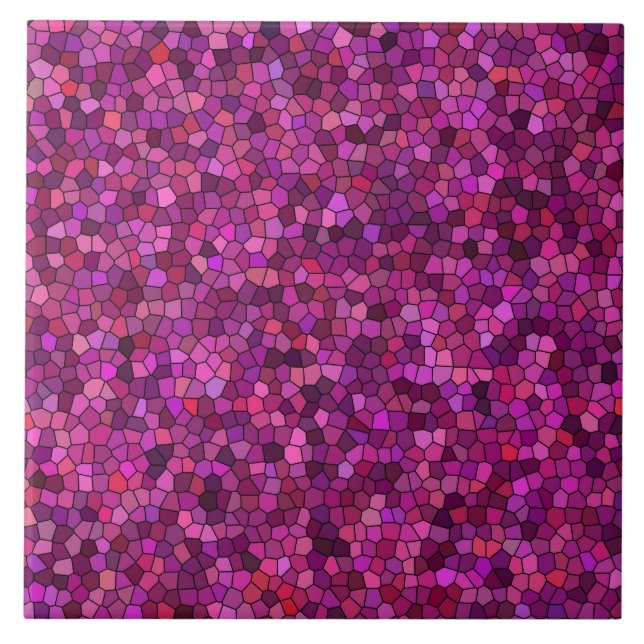 Mosaico Roxo Rosa  (Frente)