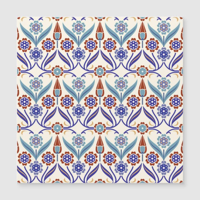 Mosaico Turco: Padrão Colorido Invisível (Frente)