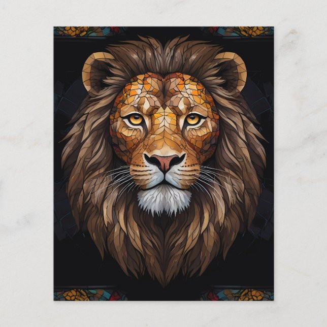 Mosaico Zebra Vibrante (Frente)