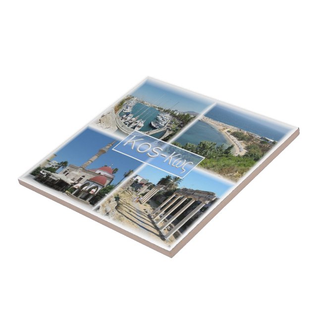 Mosaico zGR020 de KOS, Grécia, Europa, (Lateral)