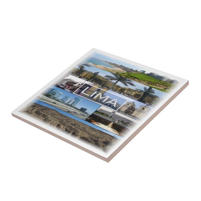 mosaico zPE008 de LIMA no Peru, América, (Lateral)