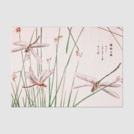 MOSCA do DRAGÃO COM lenço de papel da GRAMA