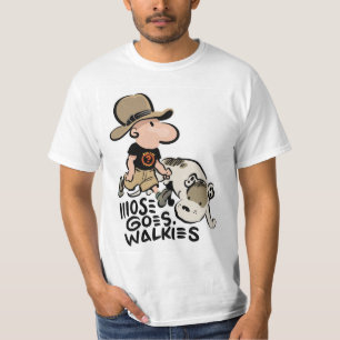 Mose Goes Walkies Camiseta