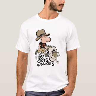 Mose Goes Walkies Camiseta