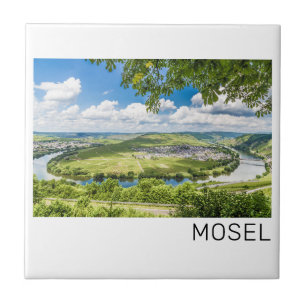 Moselle Loop Trittenheim Panorama Alemanha Souveni