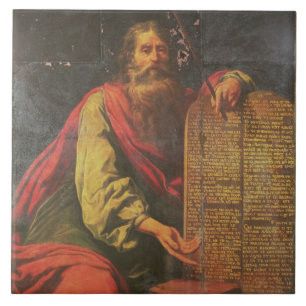 Moses e as tabuletas da lei
