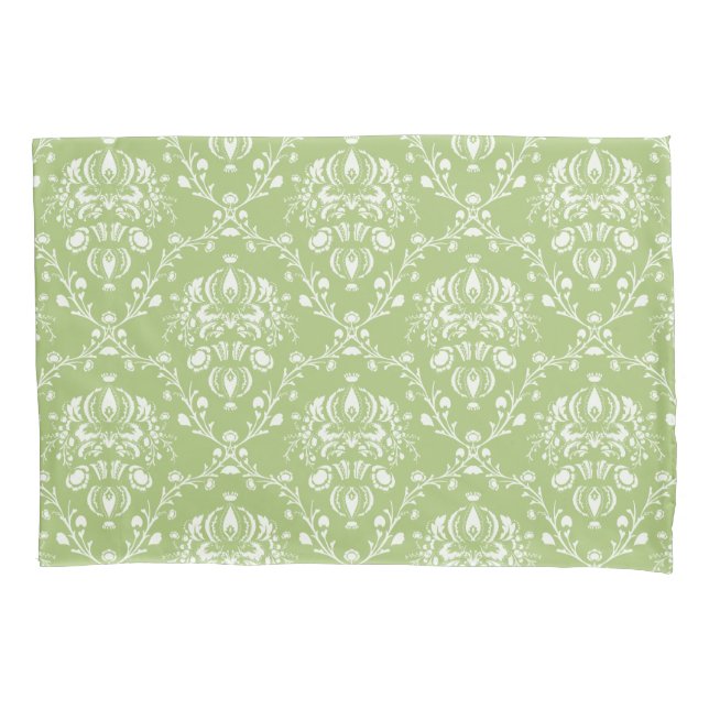 Moss Green e White Damask (Frente-Esquerda)
