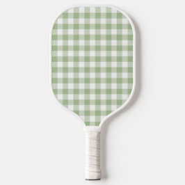 Moss Green Preppy Gingham Pickle Ball