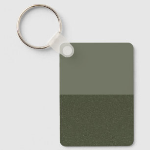 Moss Green Split Texture Chaveiro - Personalizável