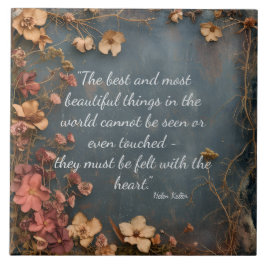 MOST BEAUTIFUL THINGS DECORATIVE TILE