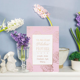 Most Fabulous Mother Pink