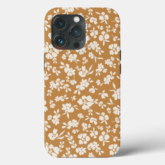 Mostarda Amarelo Boho Floral (Verso)