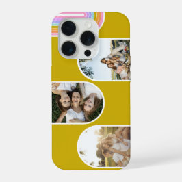 Mostarda Fofo Moderno Layout de 3 Fotos Personaliz