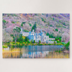 Mosteiro de Kylemore Irlanda. Quebra-cabeça