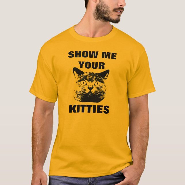 MOSTRE-ME A CAMISA DE GATINHOS (Frente)