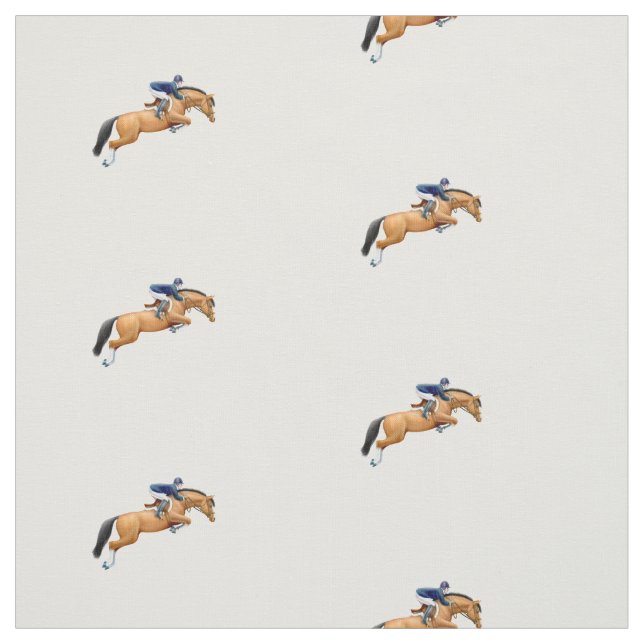Mostre o tecido do Equestrian do cavalo da ligação (Modelo)