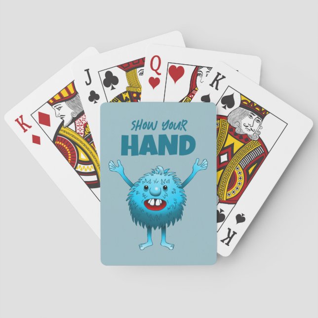 Mostre sua mão Cartas de baralho (Verso)