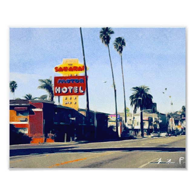 Motel Em Sunset Boulevard Foto (Frente)