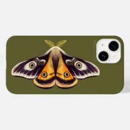 Moth Insect Art Goblincore Saturnia Witchy Green