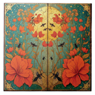 Moth Sanctuary Under the Moonlit Sky