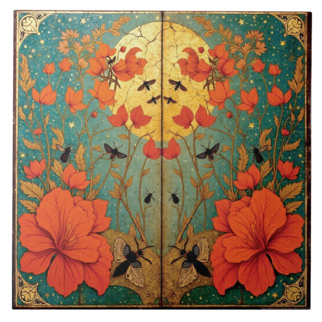 Moth Sanctuary Under the Moonlit Sky (Frente)