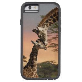 Mother and Baby Giraffe, iPhone 6, Tough Xtreme
