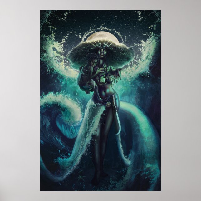 Mother of the Sea - Yemoja Poster (Frente)