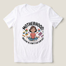 Motherhood Breathe In Calm Illustration