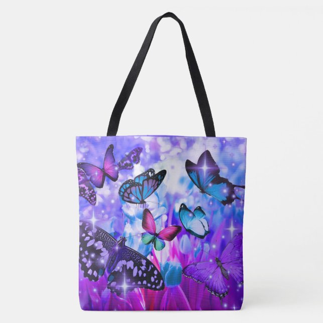 Mother's Day Butterflies Tote Bag (Frente)