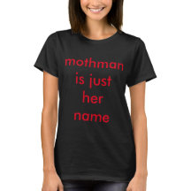 Mothman é apenas camisa do T das suas mulheres