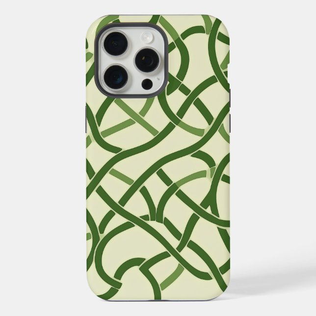 ☘️ Motif Celtique Vert en Entrelacs 🍀 (Verso)